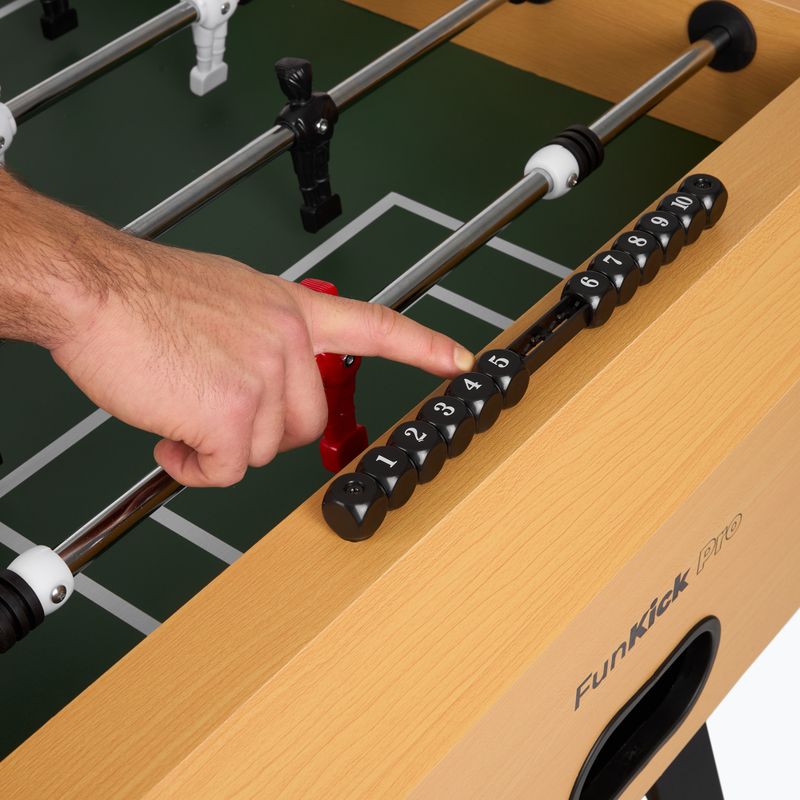 Tavolo da calcio balilla OneTeam FunKick Pro black 5