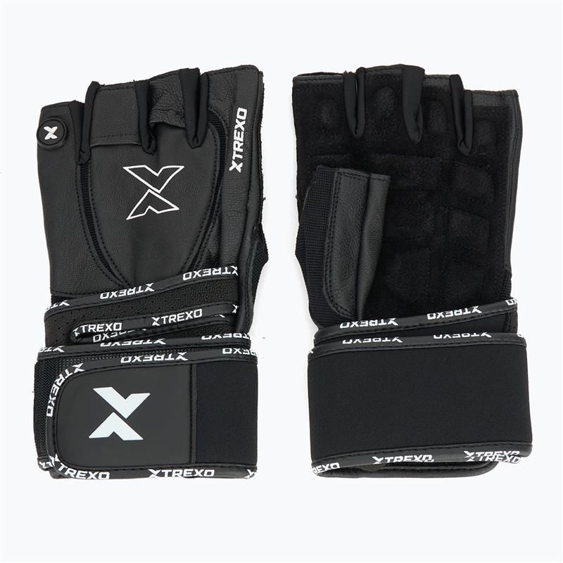 Guanti da palestra TREXO GymRat black