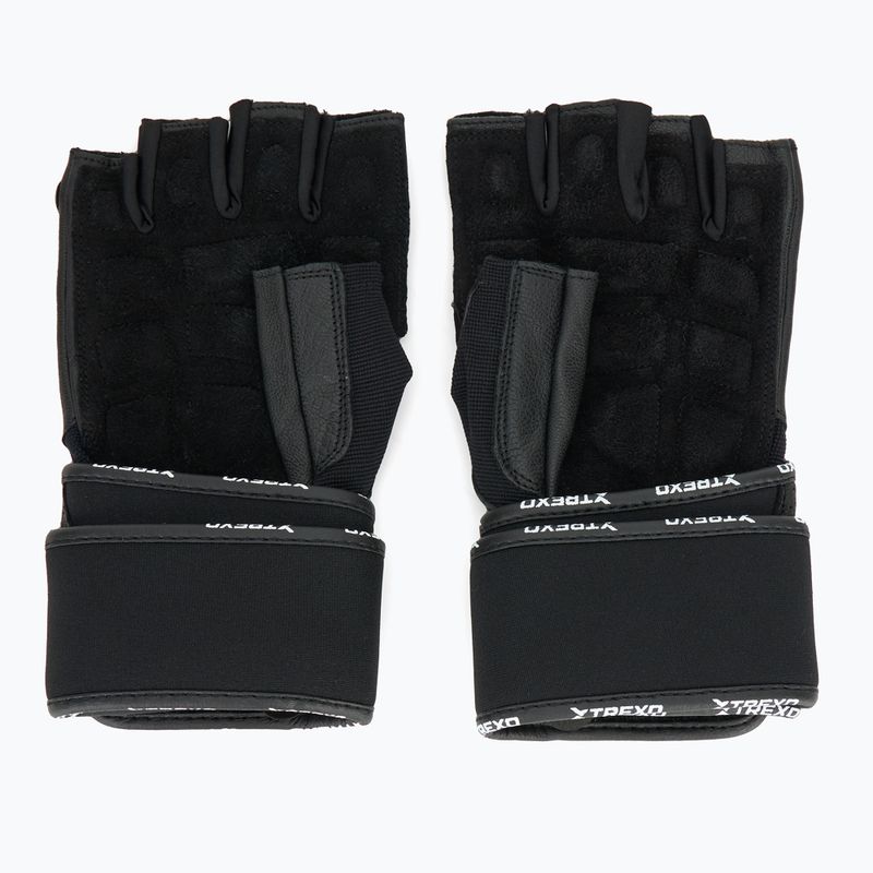Guanti da palestra TREXO GymRat black 3