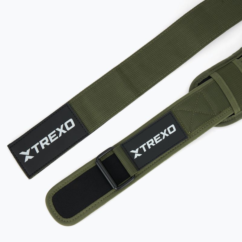 Cintura per sollevamento pesi XTREXO in neoprene green 7