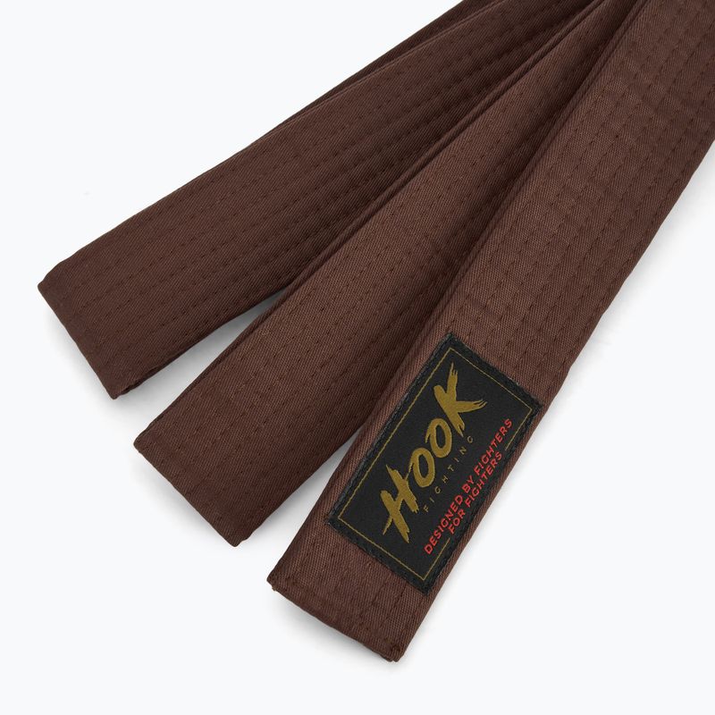 Cintura per Judo/Karate HOOK FIGHTING 240 cm brown 2