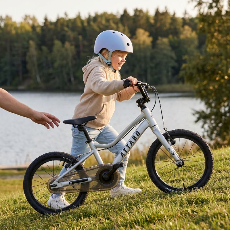 Bicicletta per bambini ATTABO EASE 16" 7,3 kg silver 3