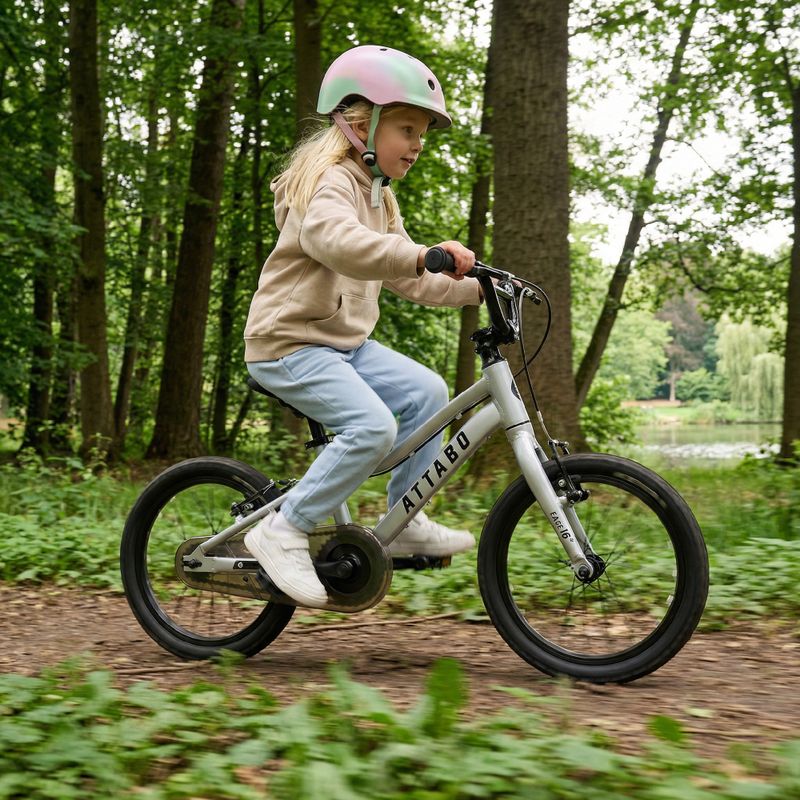 Bicicletta per bambini ATTABO EASE 16" 7,3 kg silver 5