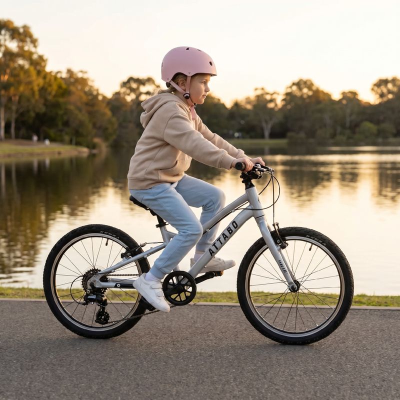 Bicicletta per bambini ATTABO EASE 20" 9,1 kg silver 6