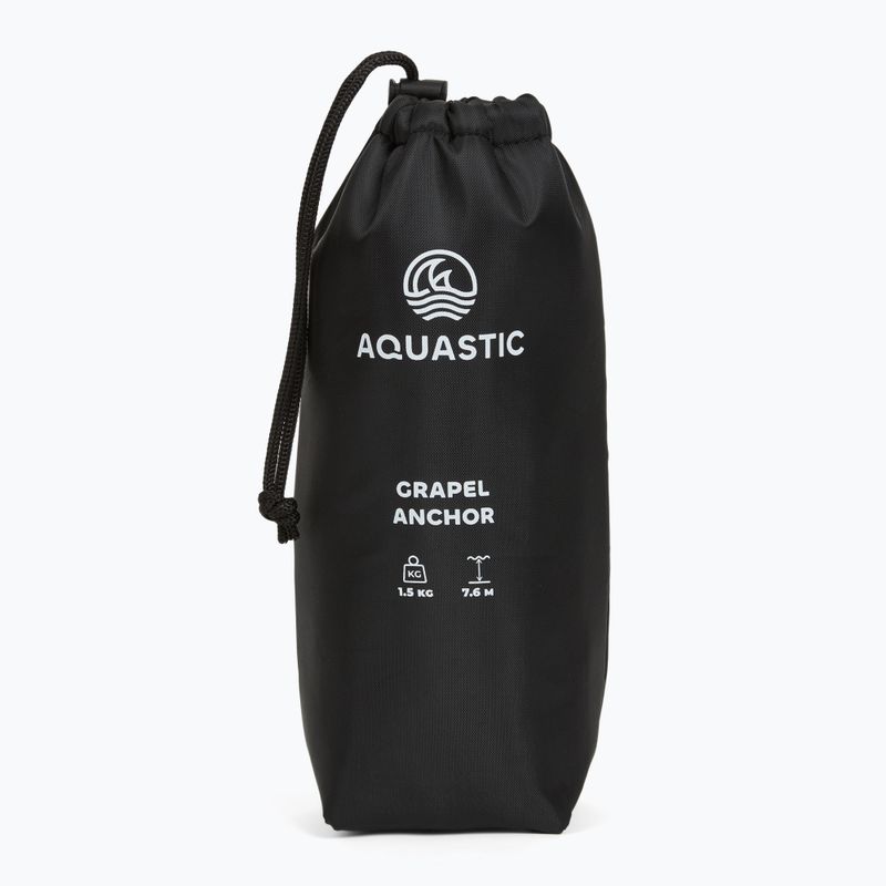 Ancora per moto d'acqua, kayak/SUP AQUASTIC 1,5 kg 7,6 m silver 6