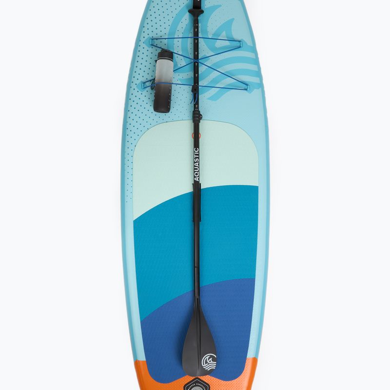 Set tavola SUP gonfiabile per bambini AQUASTIC Perth 8'0" allround blue 10