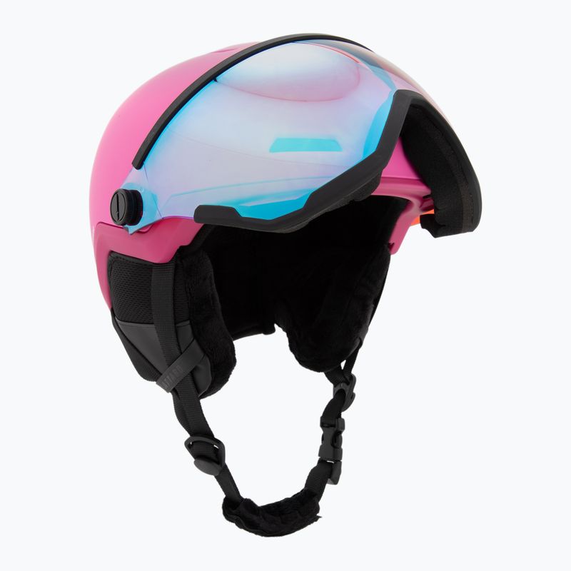 Casco da sci per bambini ATTABO Avens 2.0 Jr Visor pink 11