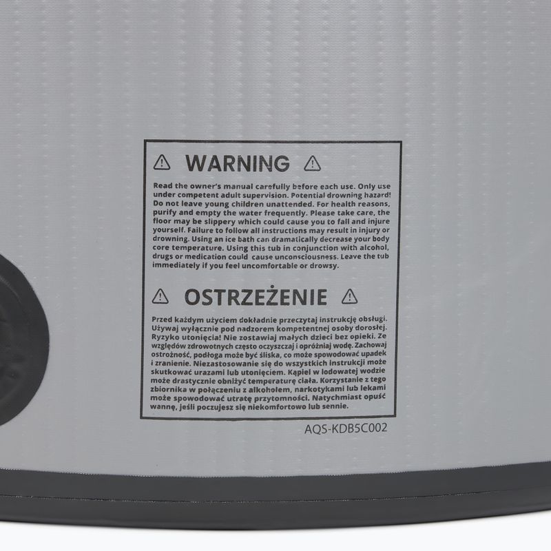 Vasca per immersione fredda AQUASTIC BrrFree 382 l dropstitch gray 15