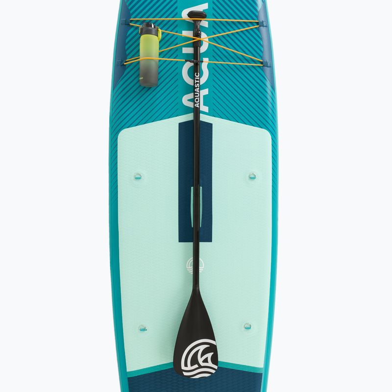 Set tavola SUP gonfiabile AQUASTIC Perth 10'8" allround green 10