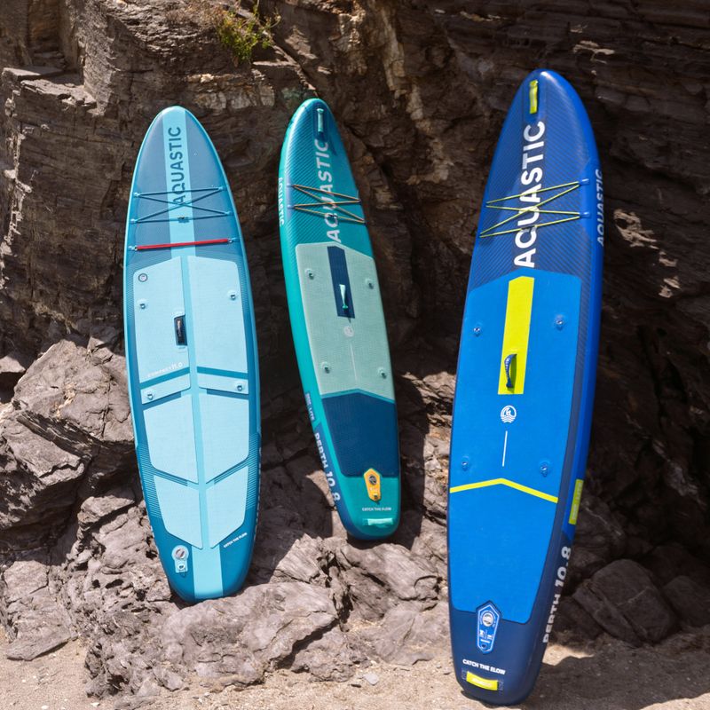 Set tavola SUP gonfiabile AQUASTIC Perth 10'8" allround green 24