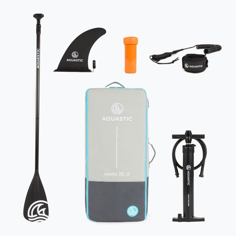 Set tavola SUP gonfiabile AQUASTIC Perth 10'8" all-round blue 17