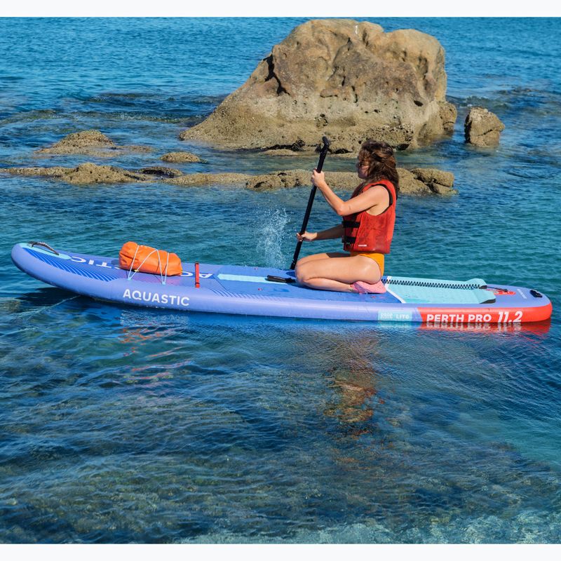 AQUASTIC SUP board Perth Pro 11'2" blu 22