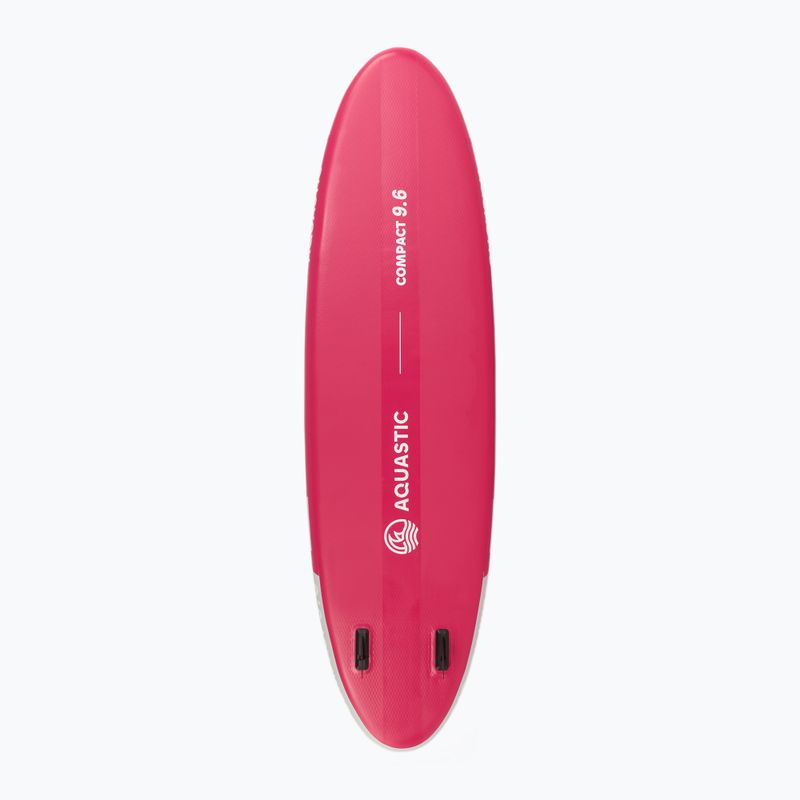 Set tavola SUP gonfiabile AQUASTIC Compact 9'6" pink 4
