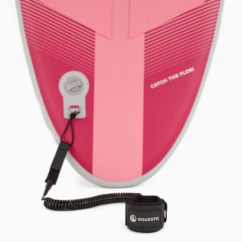 Set tavola SUP gonfiabile AQUASTIC Compact 9'6" pink 12
