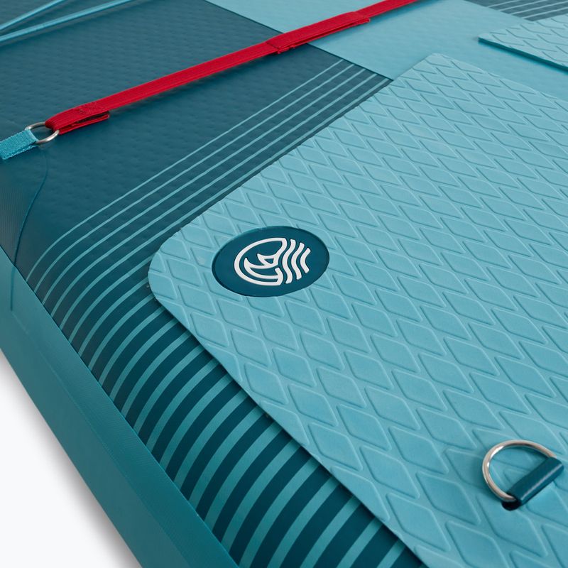 Set tavola SUP gonfiabile Compact 11'0" blu 8