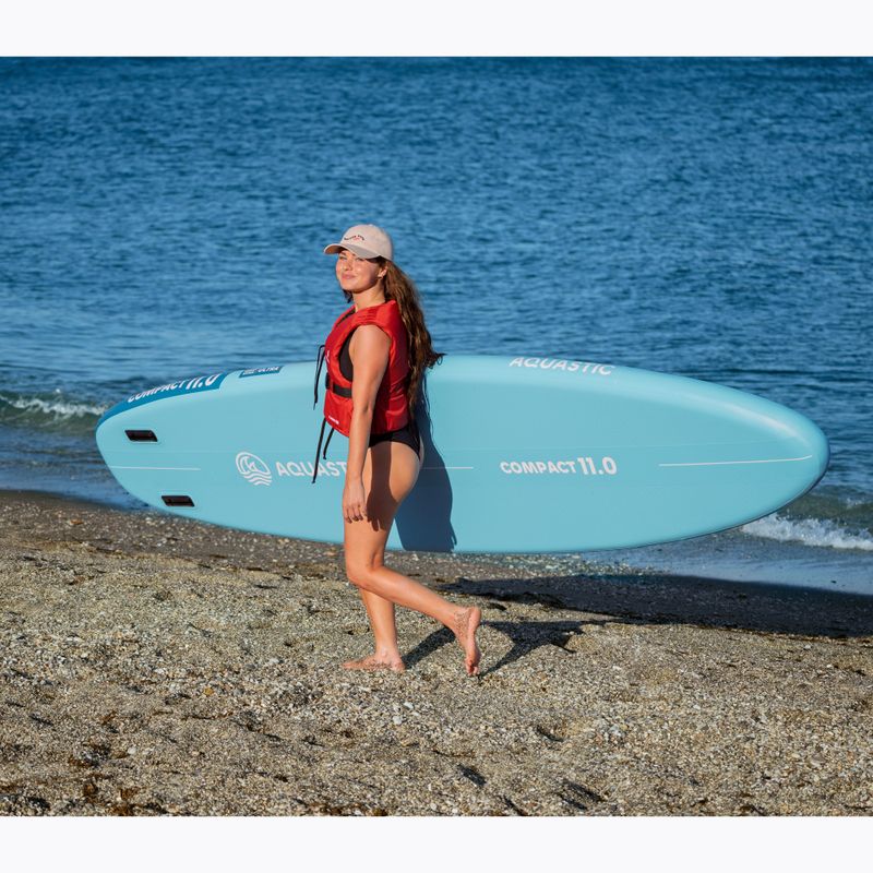 Set tavola SUP gonfiabile Compact 11'0" blu 20