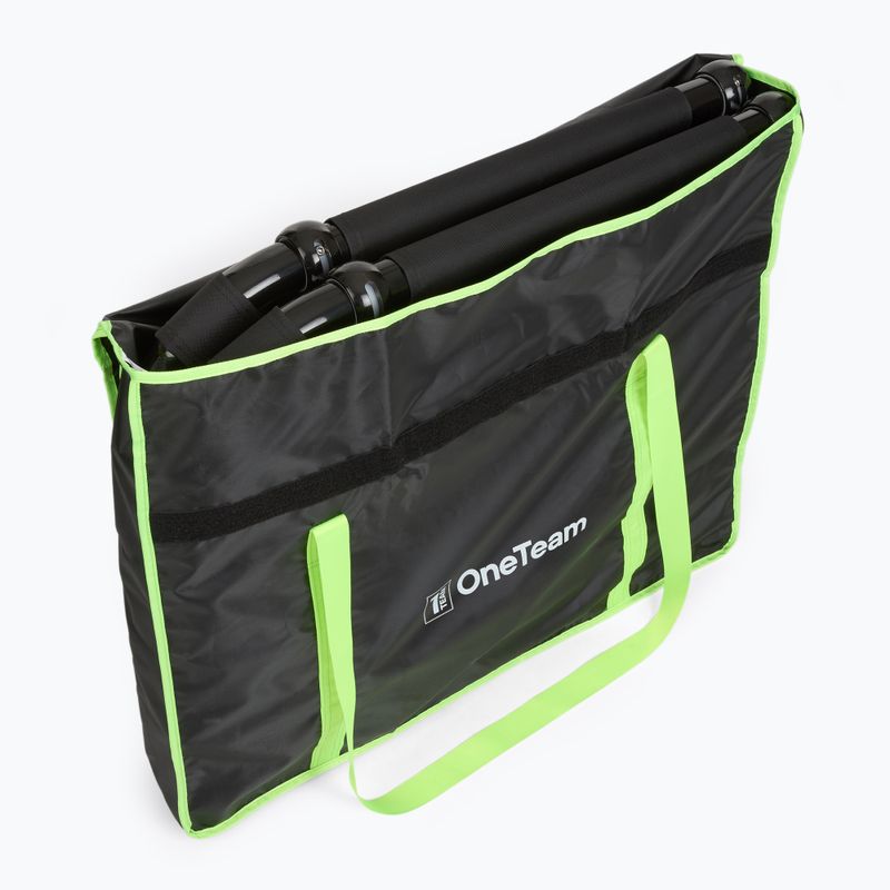 Borsa per il trasporto della porta OneTeam Swiftgoal 150 x 90 cm nero/verde 7