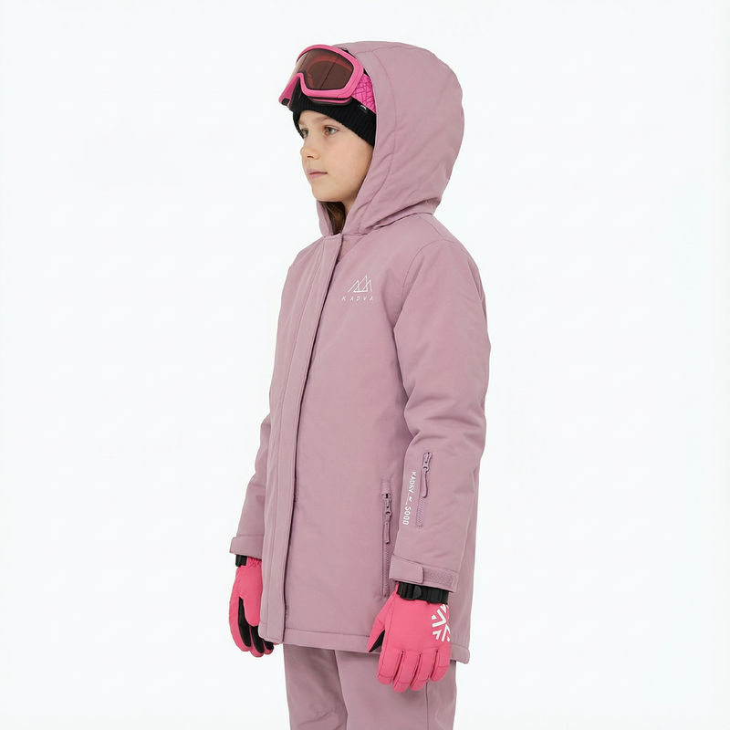 Maschera da sci per bambini ATTABO Apik Jr Anti-Fog pink 3