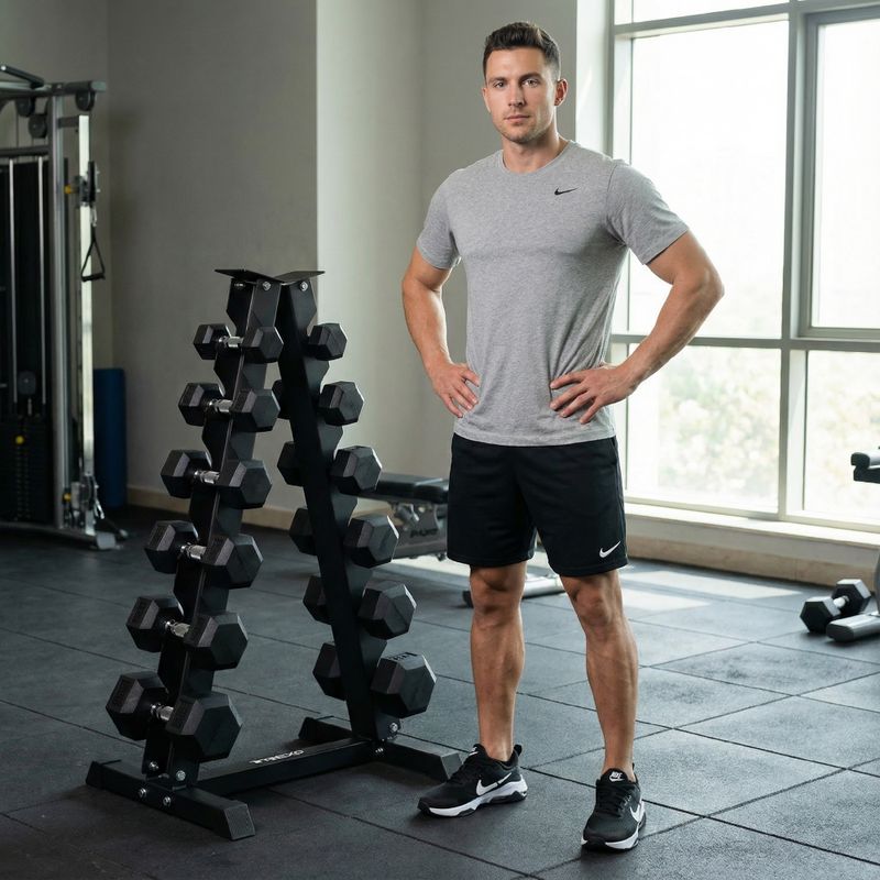 Supporto per manubri XTREXO black 5