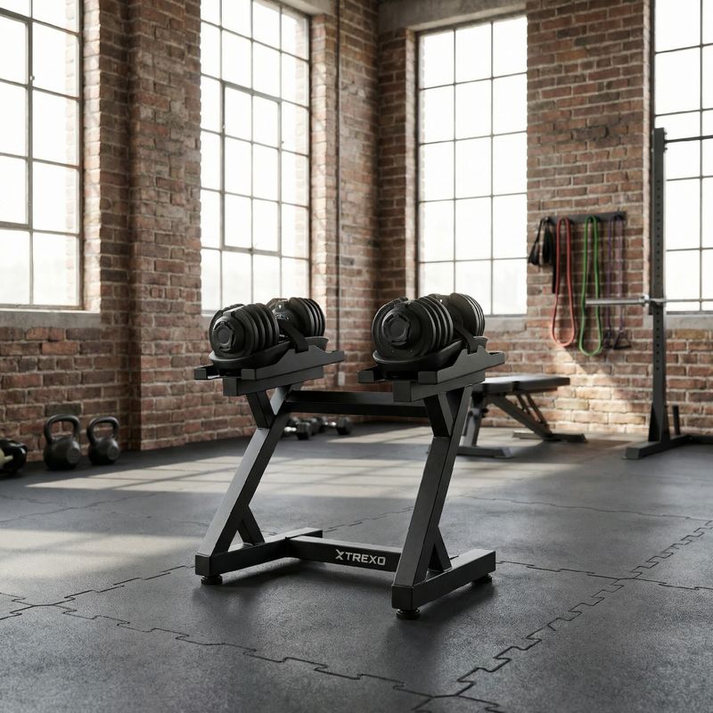 Supporto per manubri regolabili XTREXO black 3