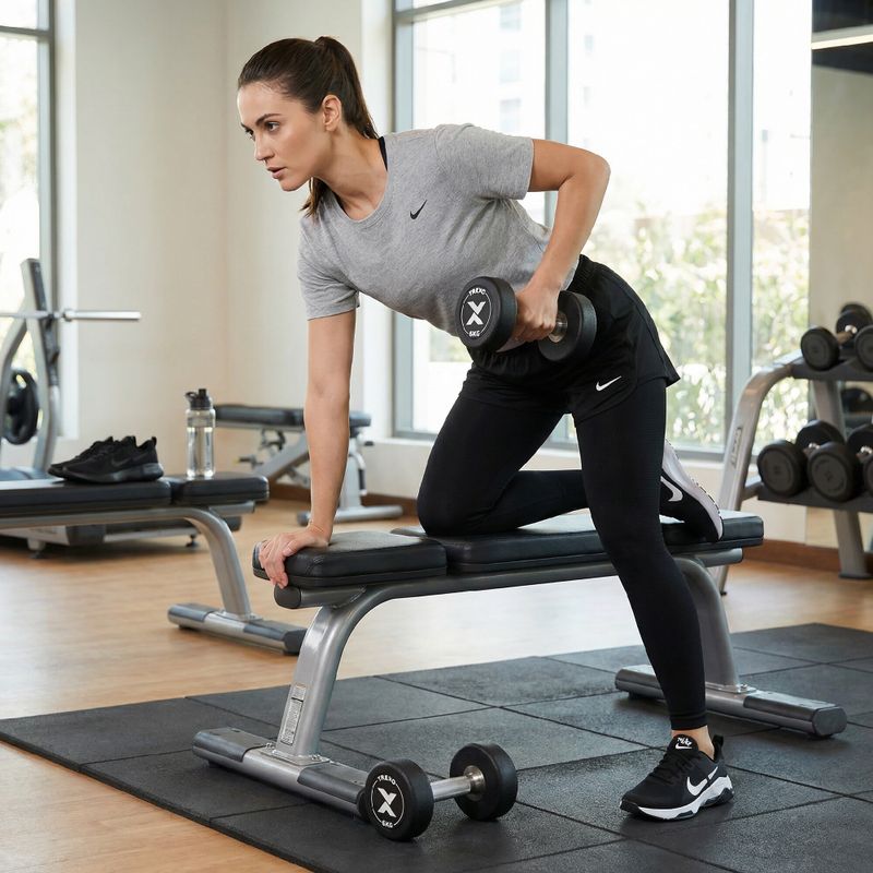 Manubrio in ghisa rivestito in gomma XTREXO Pro 6 kg black 6