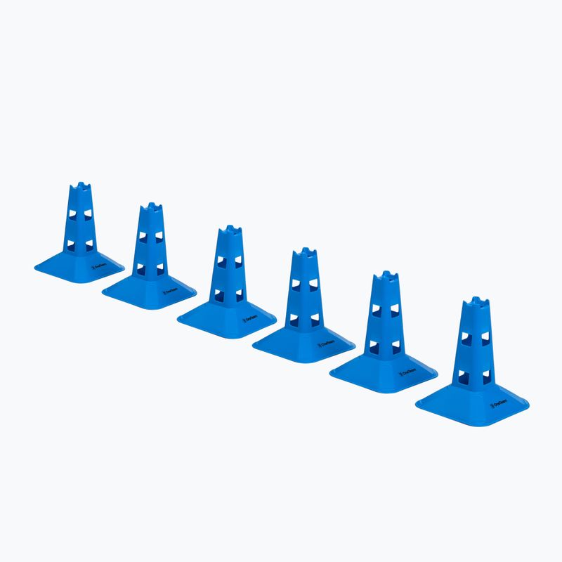 Palo da allenamento OneTeam TRFTB03 MD6 6 pezzi blu 5