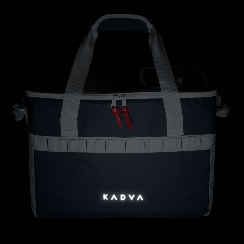 Frigorifero portatile KADVA pieghevole in borsa Picnicer 30 l blu navy 8
