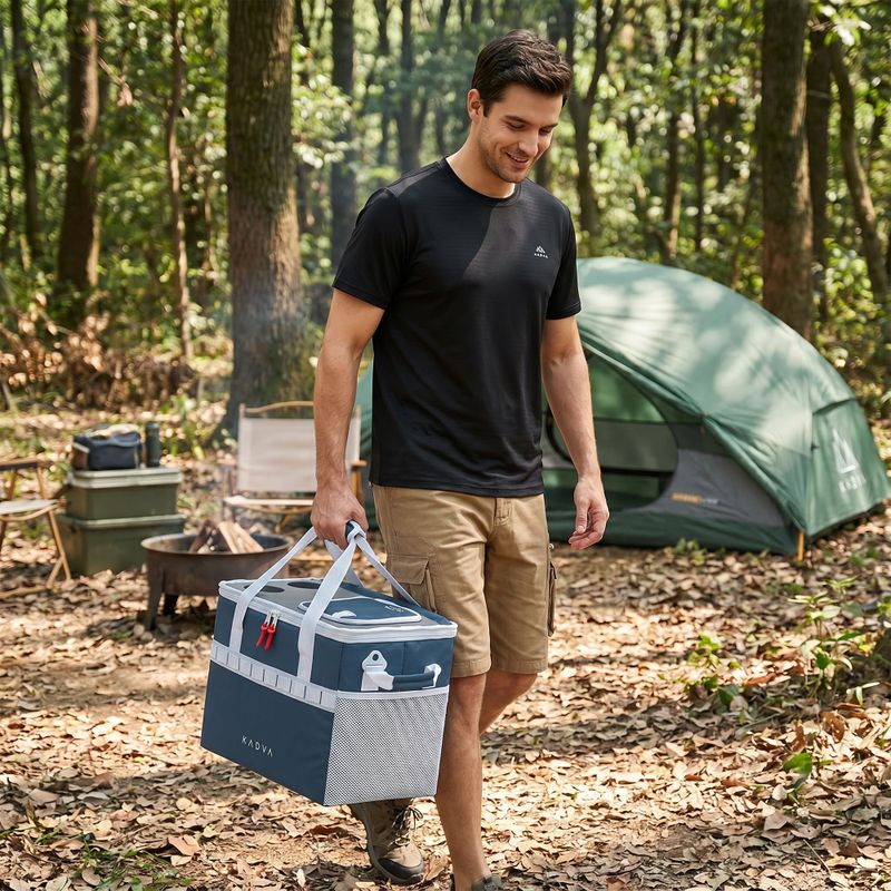 Frigorifero da campeggio KADVA foldable into Picnicer 30 l navy blue 15