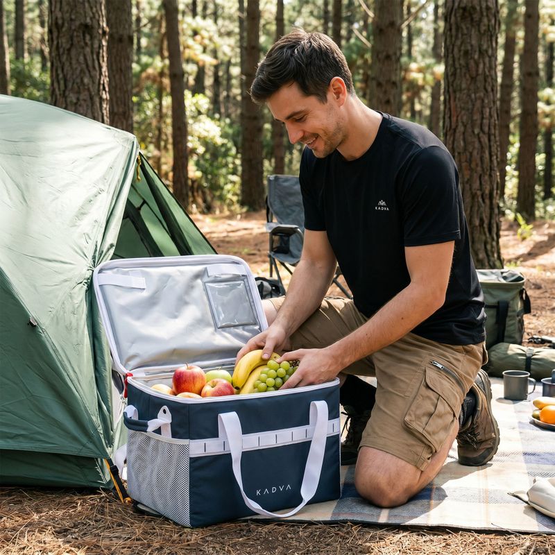 Frigorifero da campeggio KADVA foldable into Picnicer 30 l navy blue 13