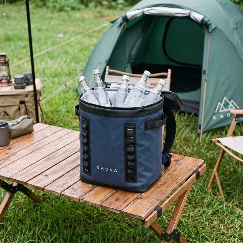 Frigorifero portatile KADVA morbido CANcool blu navy 5