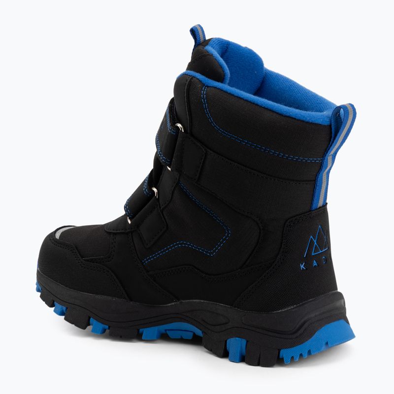 Stivali da neve per bambini KADVA Snowey Mid WP neri 9