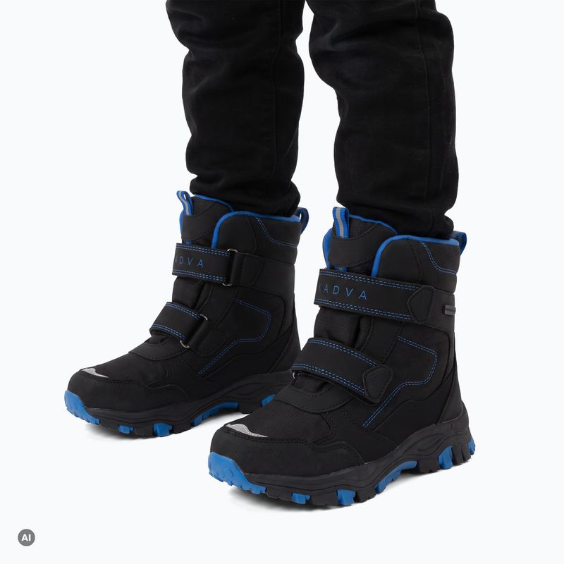 Stivali da neve per bambini KADVA Snowey Mid WP neri 2
