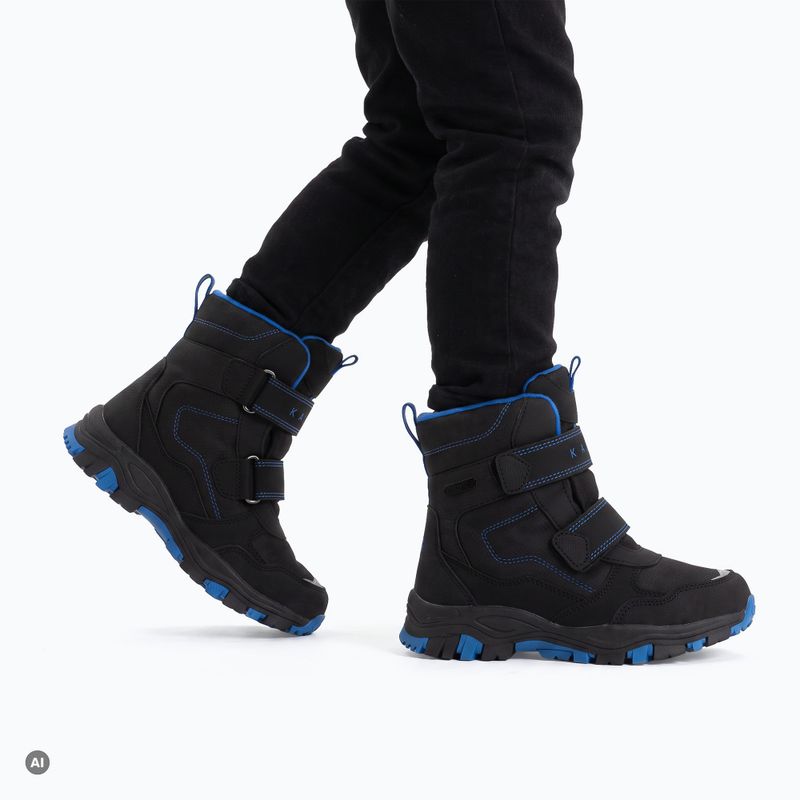 Stivali da neve per bambini KADVA Snowey Mid WP neri 3