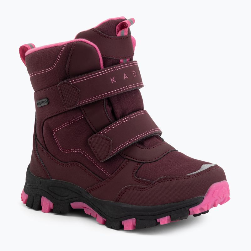 Stivali da neve per bambini KADVA Snowey Mid WP rosa