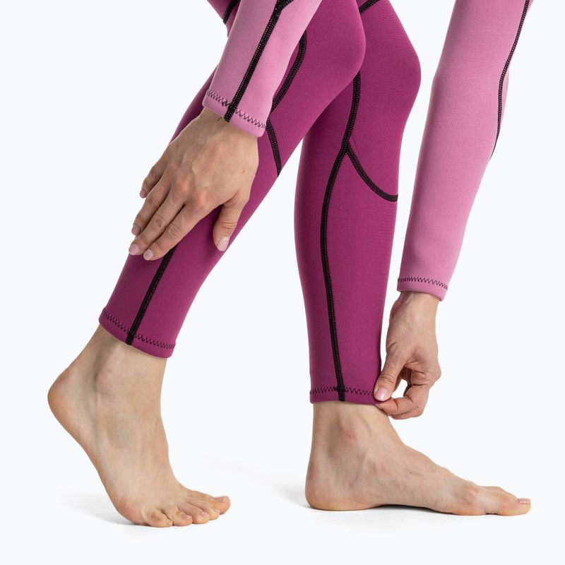 Muta da surf donna AQUASTIC in neoprene 3/2 mm WAVEY pink 11