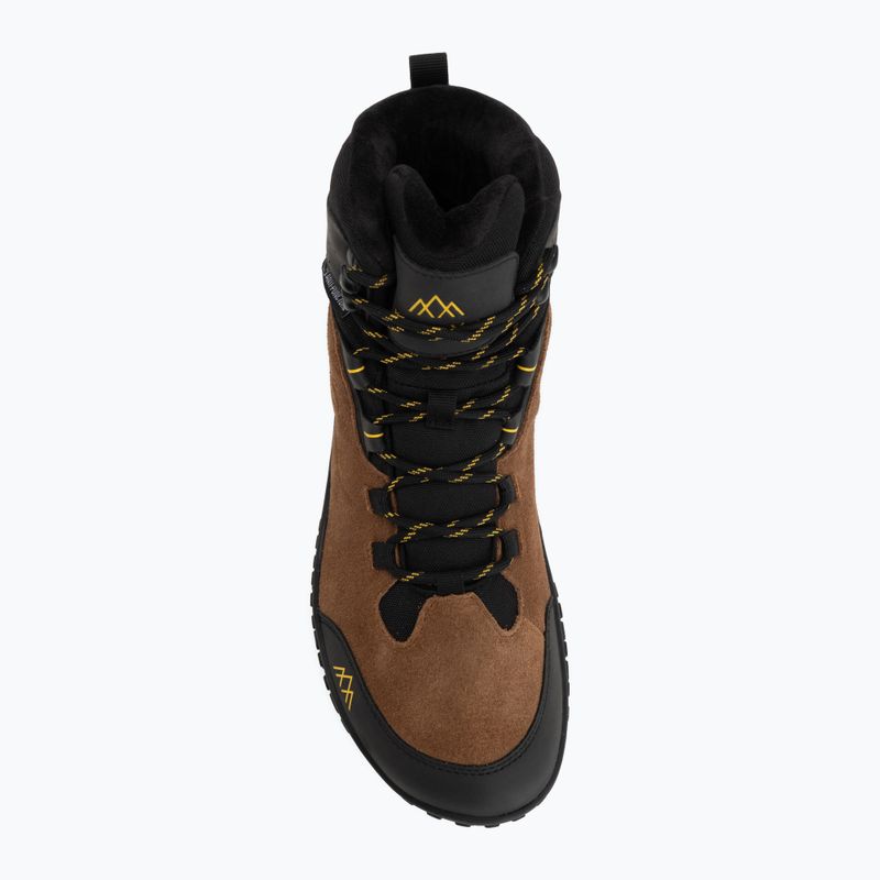 Scarpe barefoot uomo KADVA SOLEAF Brązowy/Czarny 5