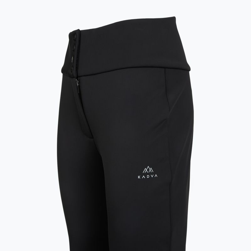 Pantaloni da sci donna KADVA Nora WMNS WP 5K/3K SOFTSHELL neri 4