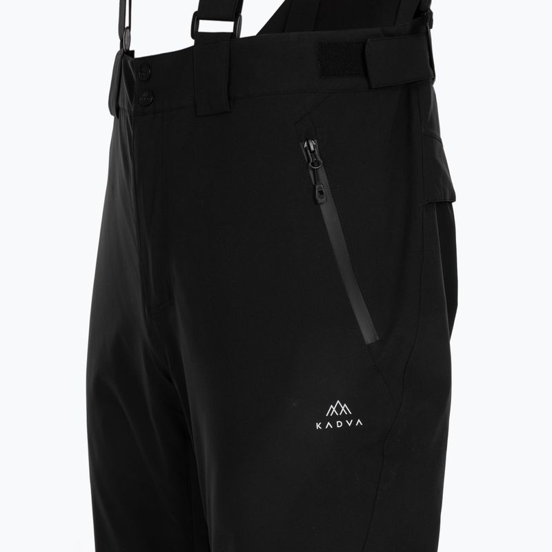 Pantaloni da sci uomo KADVA Montar WP 10K/8K nero 3
