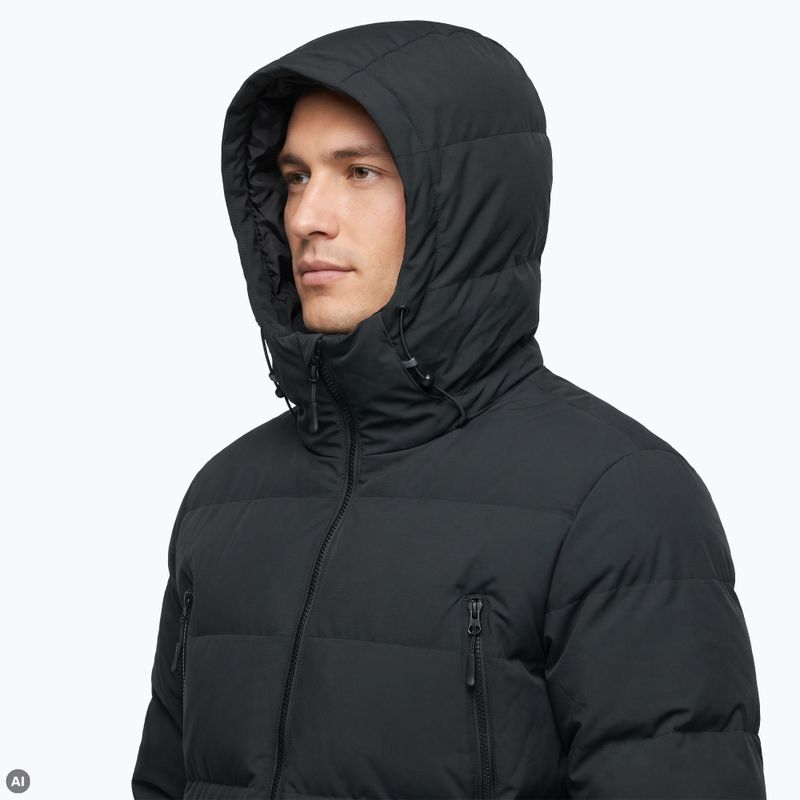 Cappotto imbottito da uomo Ravin ECO nero 2