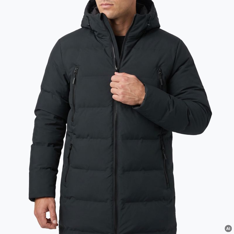 Cappotto imbottito da uomo Ravin ECO nero 4