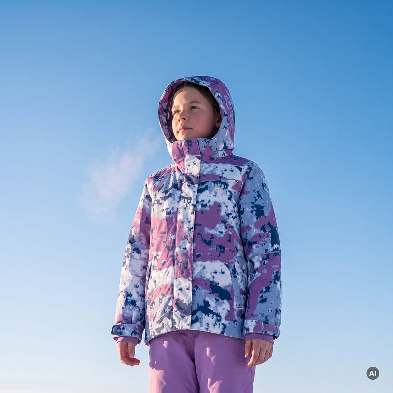 Completo da sci per bambini KADVA Skiki KDG WP 5K/3K blu navy 7