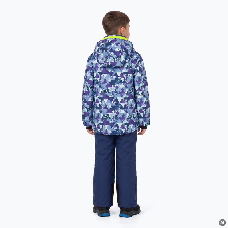 Completo da sci per bambini KADVA Skiki KDG WP 5K/3K blu navy 2