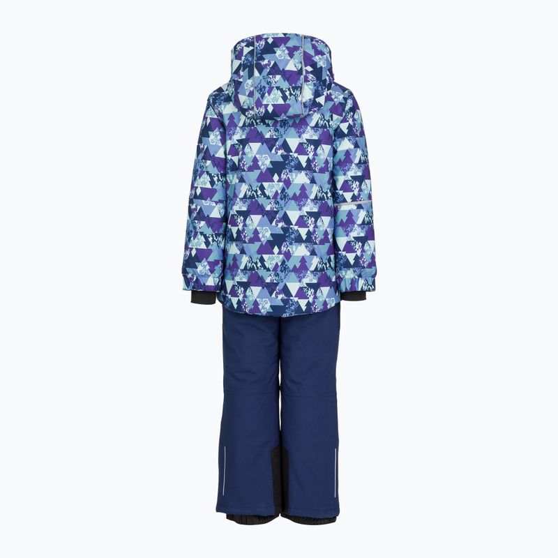 Completo da sci per bambini KADVA Skiki KDG WP 5K/3K blu navy 9