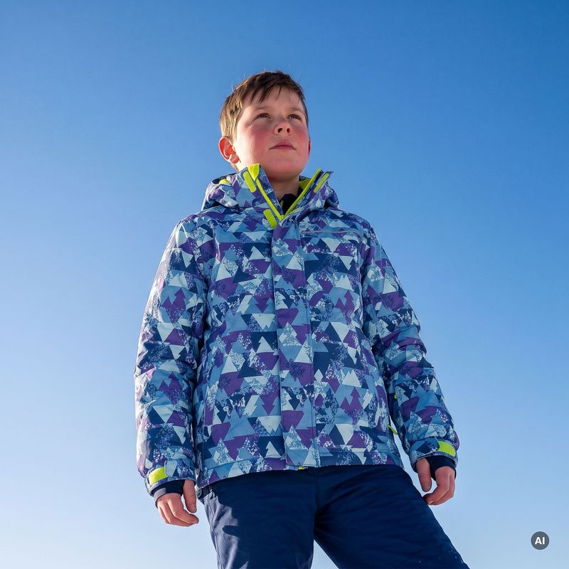 Completo da sci per bambini KADVA Skiki KDG WP 5K/3K blu navy 6