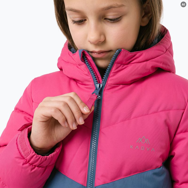 Giacca imbottita per bambini Kadva Zippi KDG WP 5K/3K rosa 3