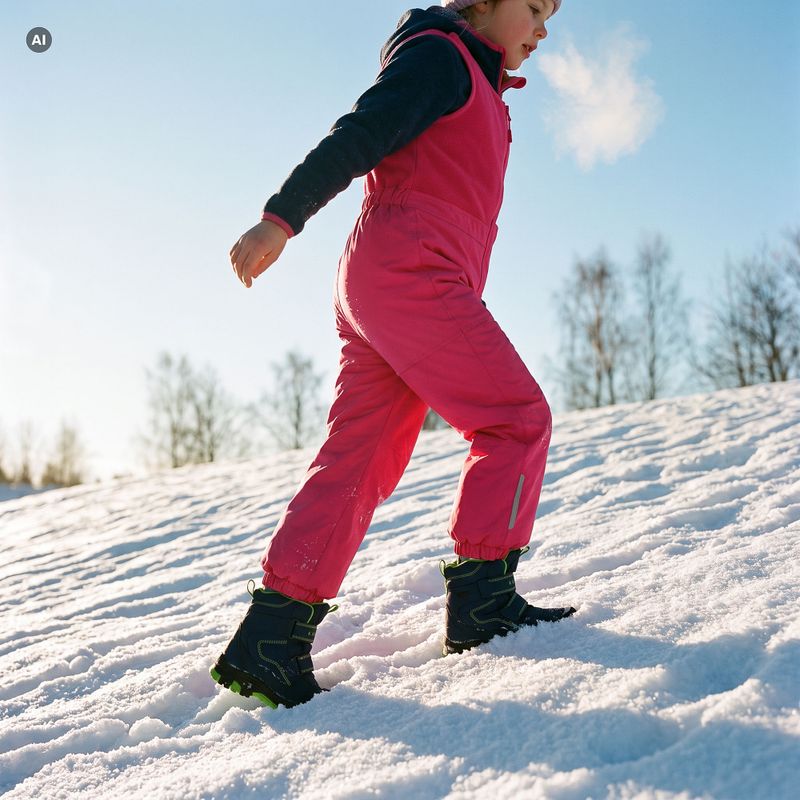 Pantaloni da sci per bambini KADVA Totto KDG WP 5K/3K rosa 5