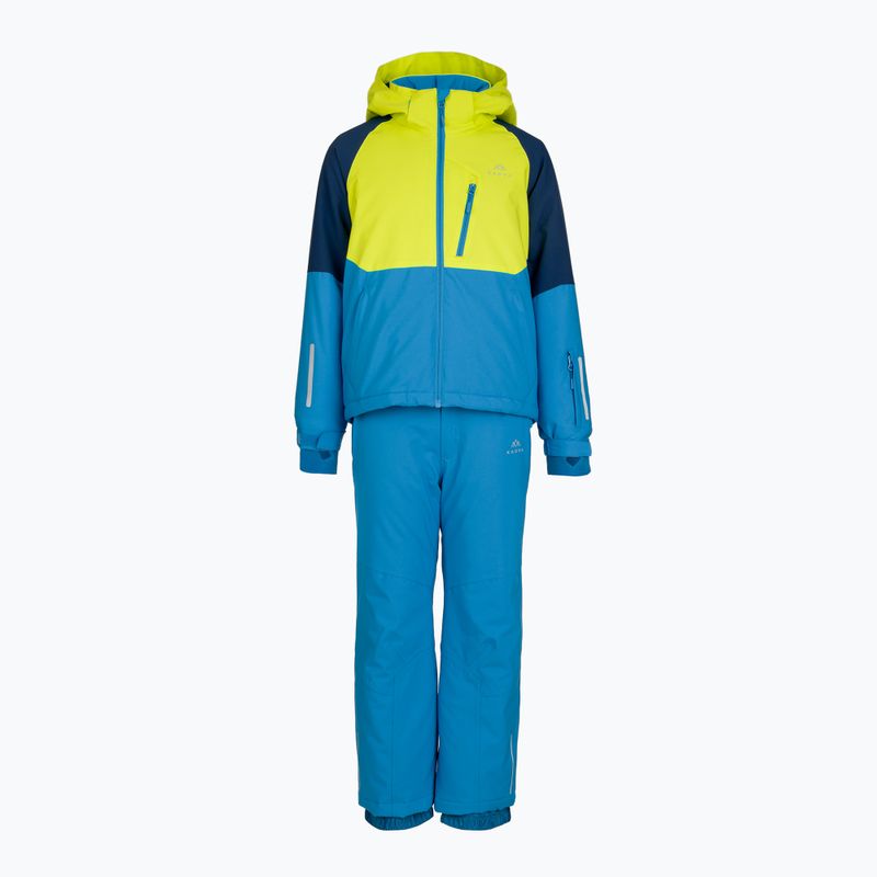 Completo da sci per bambini KADVA Blizzy JR blu navy 8