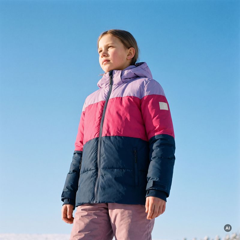 Giacca da sci per bambini KADVA Dashy JR WP 5K/3K rosa 7