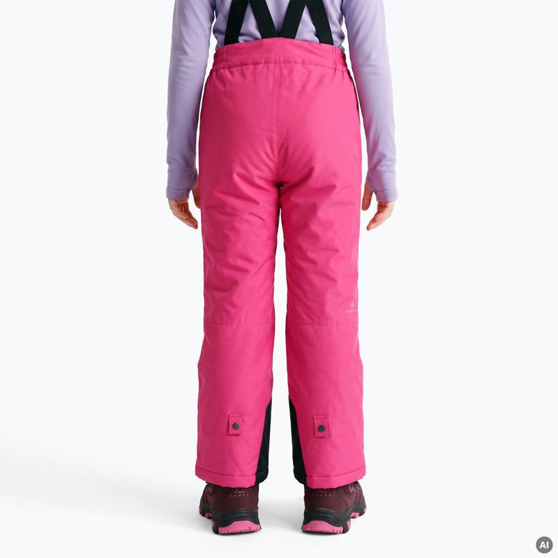 Pantaloni da sci per bambini KADVA Moky JR WP 8K/5K rosa 4