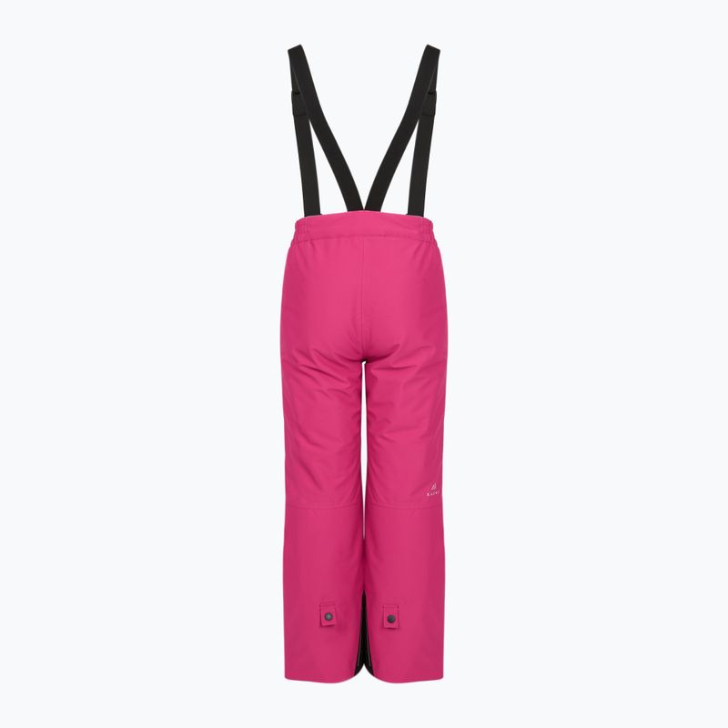 Pantaloni da sci per bambini KADVA Moky JR WP 8K/5K rosa 2